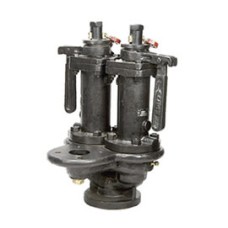 CI Spring Loaded Double Post Safety Valve Type Flange End SS Working Parts (Wj-Neta)